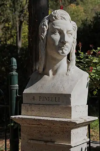 Buste van Bartolomeo Pinelli, Villa Borghese