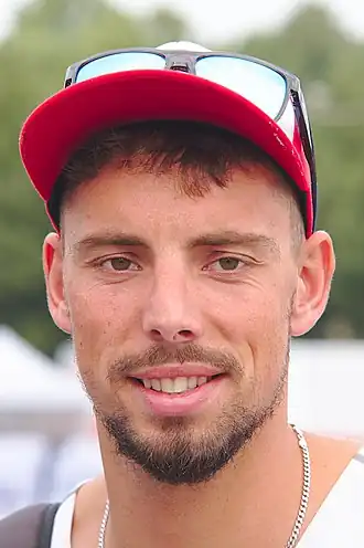 Łosiak bij de Techniker Beach Tour in Münster (2018)