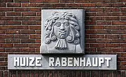 Gevelsteen Rabenhaubt (1929), Groningen