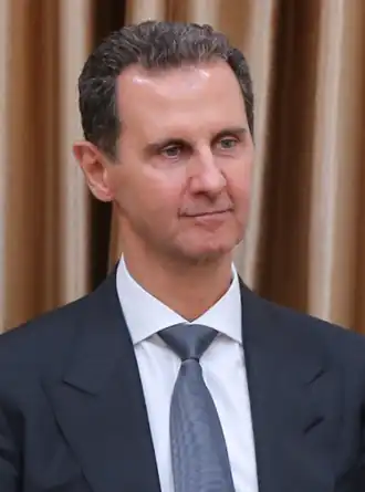 Bashar al-Assad in mei 2024
