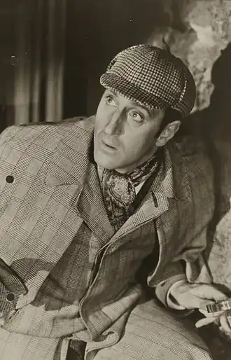 Basil Rathbone als Sherlock Holmes