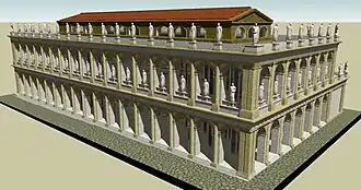 Reconstructie van de Basilica Julia