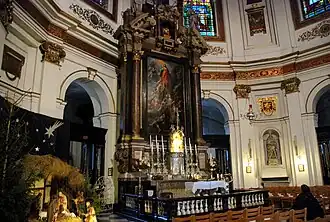 Schilderij van Theodoor Van Loon in de basiliek te Scherpenheuvel