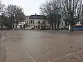 Basketbalveld Krugerpark aan de kant van het Krugerplein
