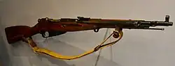 Mosin-Nagant model 1944 in het Bastogne War Museum