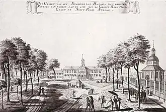 Stadhuis van Batavia uit 1710.