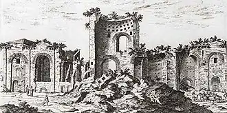 De Thermen van Constantijn in 1575