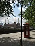 Battersea Power Station en K2-telefooncel