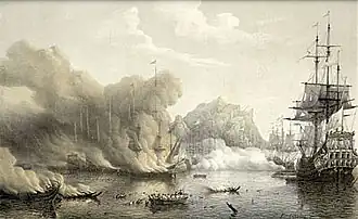 Slag bij Palermo, waarbij Jan den Haen sneuvelde