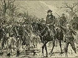 Tafereel uit de Amerikaanse Burgeroorlog