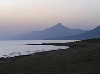 Baai bij Kaap Kormakitis