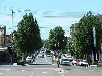 Baylis Street in Wagga Wagga
