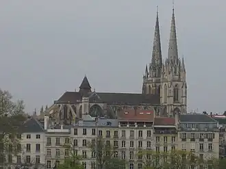 De kathedraal Sint-Marie van Bayonne