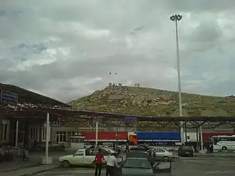 Grenspost met Turkije (Gürbulak)