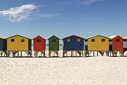 Strandcabines Muizenberg