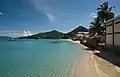 Strand van Hillsborough in Carriacou