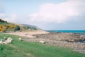 Strand bij Portgower
