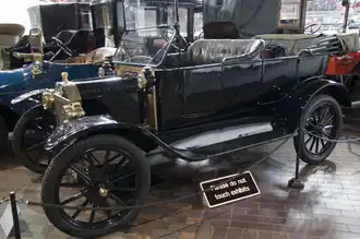 Ford model T uit 1914 in het National Motor Museum