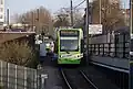 Tram naar West Croydon