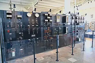 bedieningspaneel van de machinezender