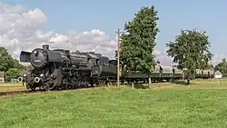 Br 52 in het grijs (52 3879 van de VSM te beekbergen)