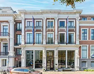 Beeld & Geluid aan de Zeestraat te Den Haag; 2020.