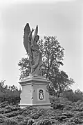 Het monument in 1966