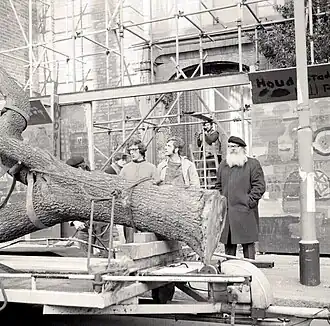 Beeldhouwproject van Koos van Bruggen, 1973