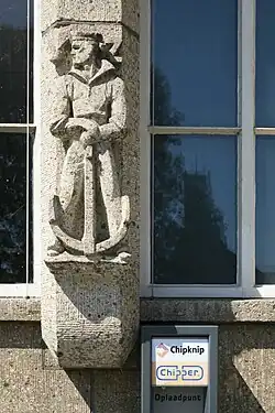 gevelbeeld postkantoor (1937)