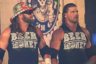 James Storm (links) en Robert Roode (rechts)