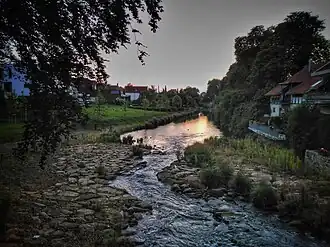 De Bega in het stadje Lemgo