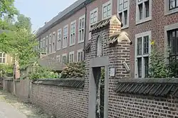 Begijnenhuisjes grenzend aan Badderijstraat