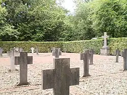 Begraafplaats van het voormalige klooster op Landgoed Larenstein