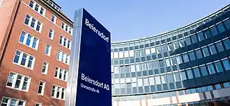 Hoofdkantoor van Beiersdorf in Hamburg