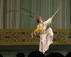 Voorstelling van een ruiter te paard