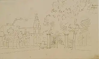 Bijstein in de 18e eeuw, door Cornelis Pronk