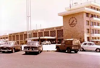 De luchthaven van Beiroet in 1960.