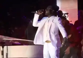 Bejamin Faya tijdens SuriPop in 2016