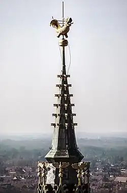 De draak op het belfort