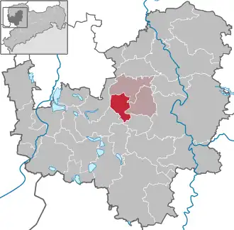 Kaart van Belgershain