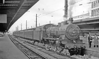Class 8 locomotief in 1957