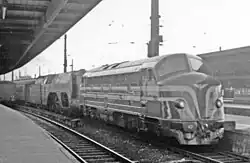 Expresstrein in 1957