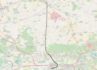 Spoorlijn 100 op de kaart