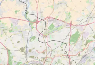 Spoorlijn 119 op de kaart