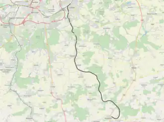 Spoorlijn 138 op de kaart