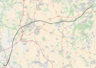 Spoorlijn 141 op de kaart