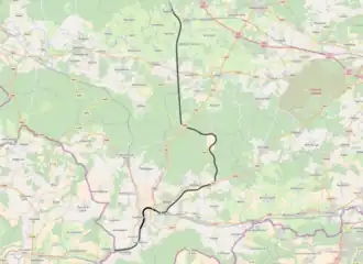 Spoorlijn 155 op de kaart