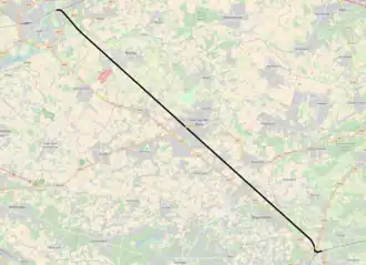 Spoorlijn 16 op de kaart