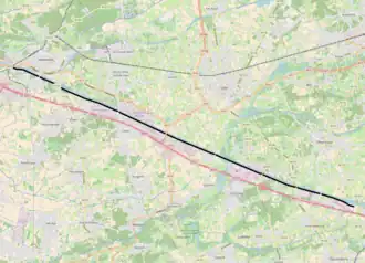 Spoorlijn 207 op de kaart