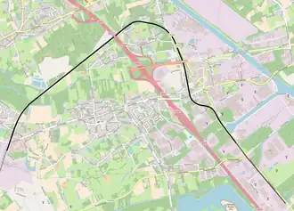 Spoorlijn 218 op de kaart